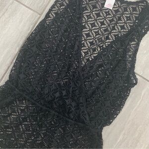 Target Xhilaration Black Romper Swimsuit Cover Up ✨